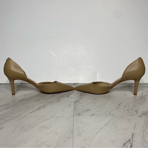 Sam Edelman Viv Pointed Toe Tan Leather Pump 10M - Picture 5 of 15